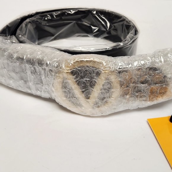 New with tag Authentic Vanentino Leather Giusy Black Leather Belt Size XS - Picture 6 of 7